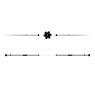 简约黑白装饰分割几何线条