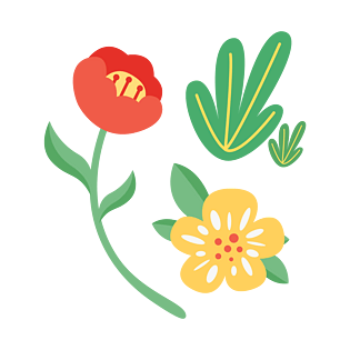 小花朵卡通图片大全
