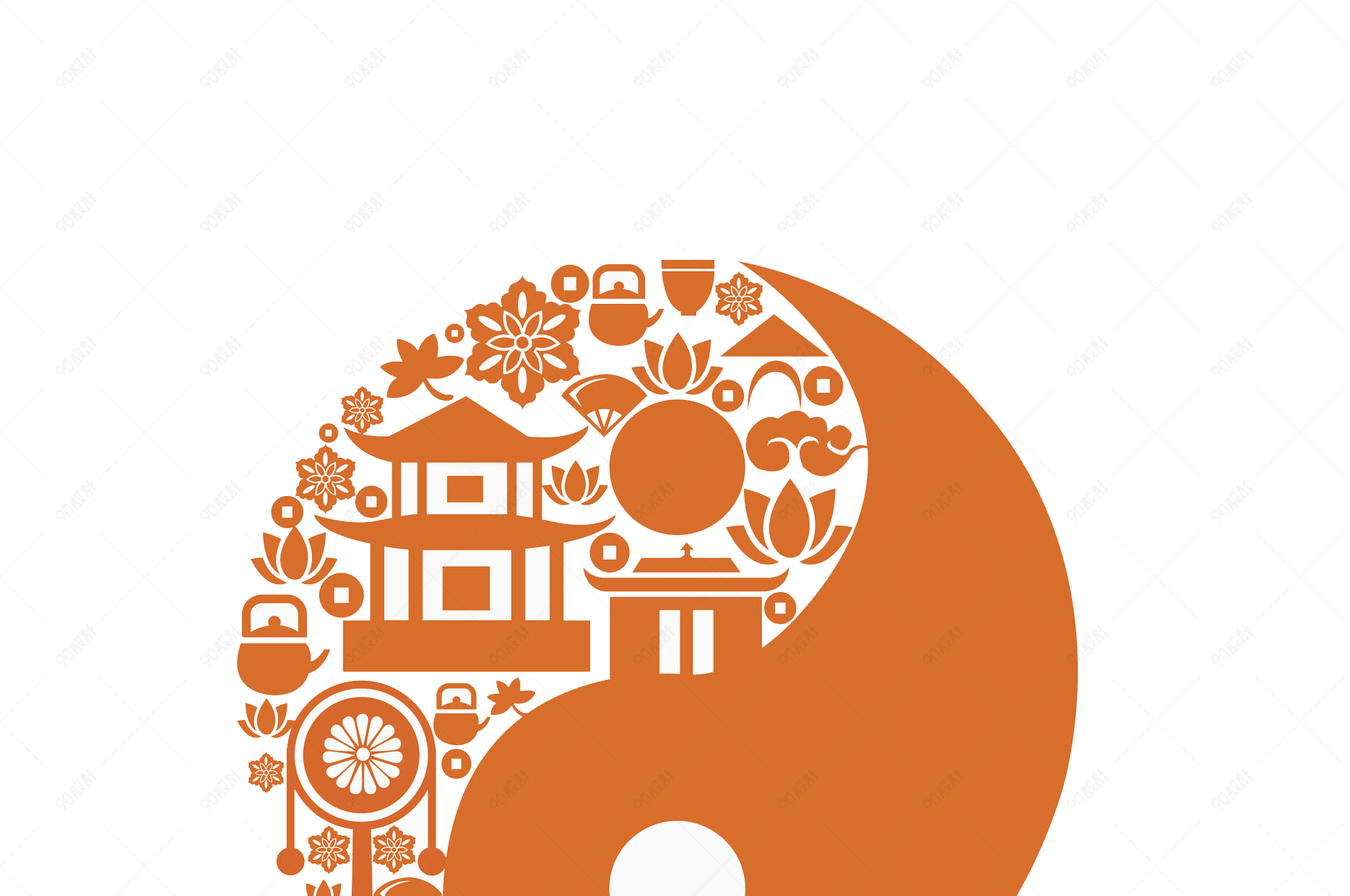 创意八卦图