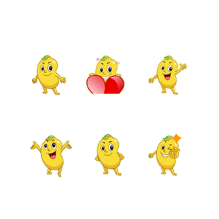 豆子卡通图片大全