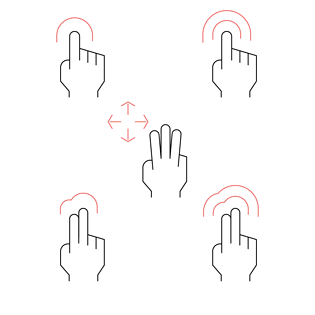 手指简笔画图片大全
