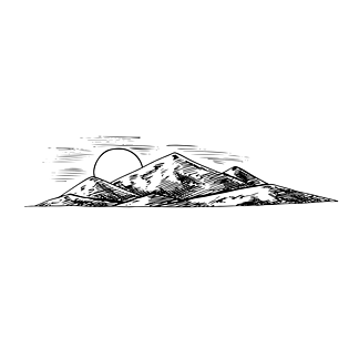 月亮线条图片大全
