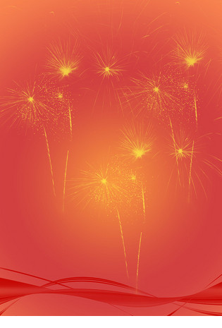 喜庆宣传单psd背景图图片