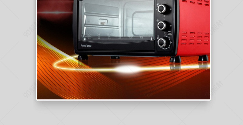 烤箱淘宝主图 海报图片【主图直通车psd】-90设计网