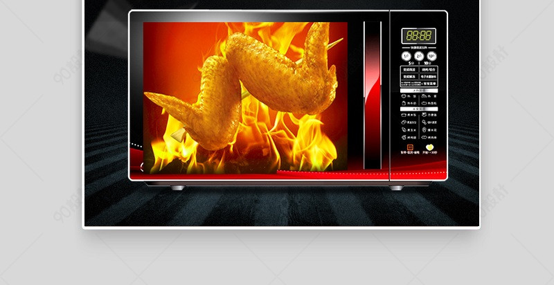 电器家电烤箱微波炉主图直通车活动图