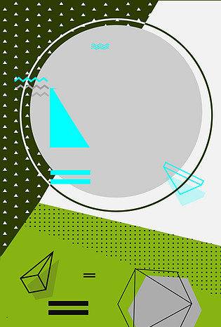 线条简约海报banner