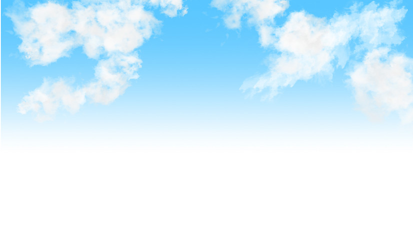 简约蓝天白云海报背景