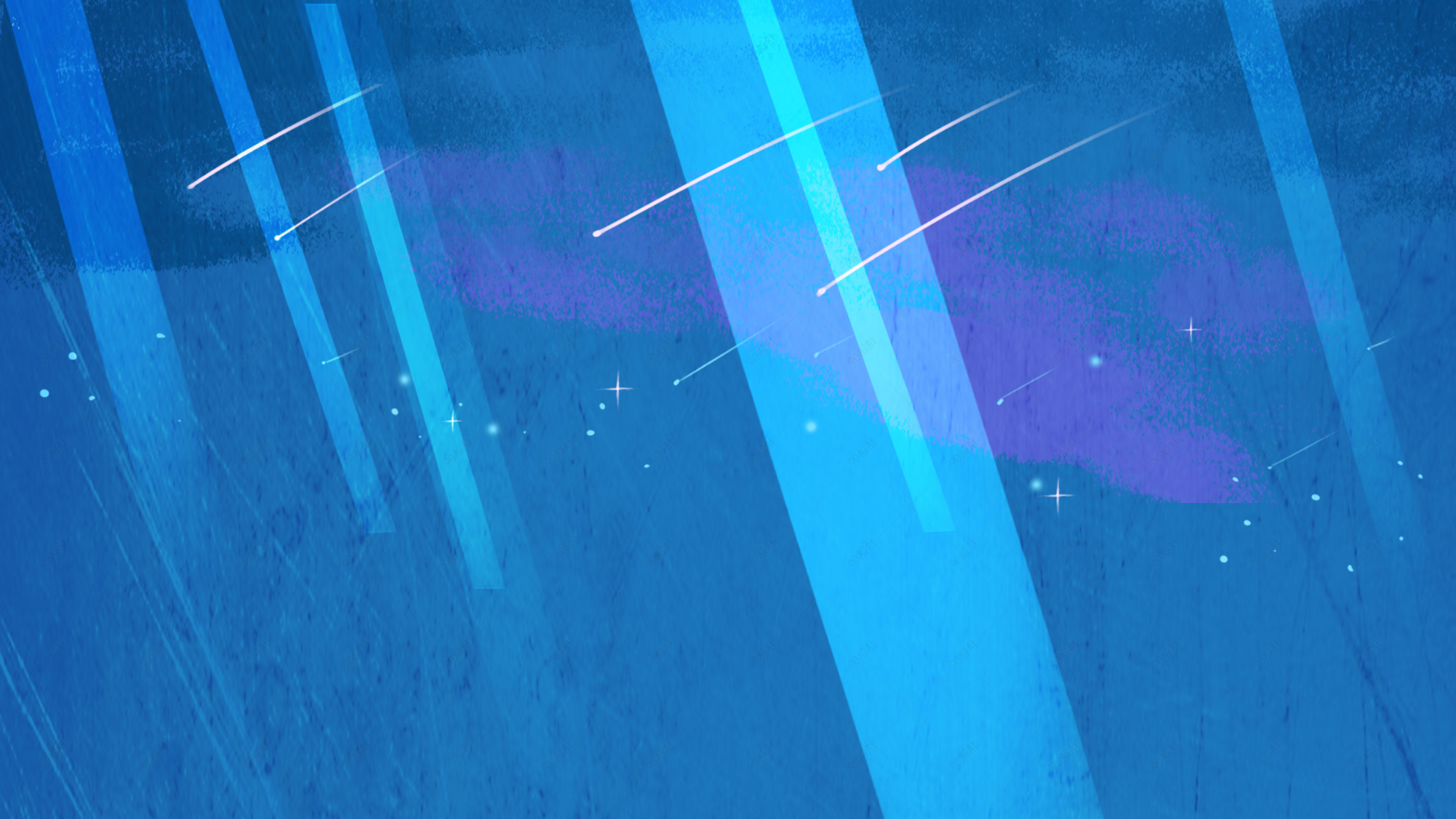 简约蓝色渐变海报背景