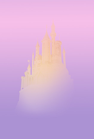 城堡动漫背景图图片