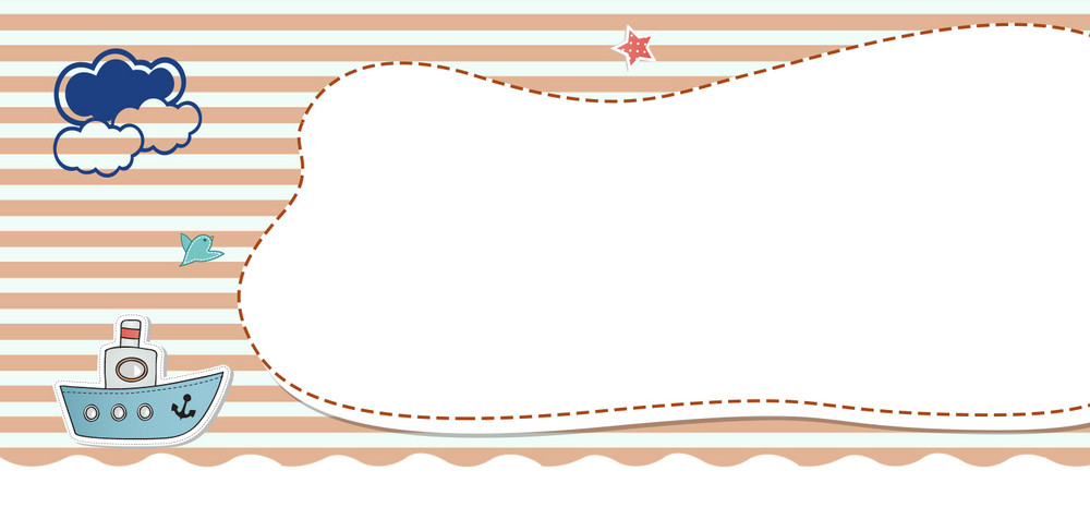 简约卡通母婴海报banner