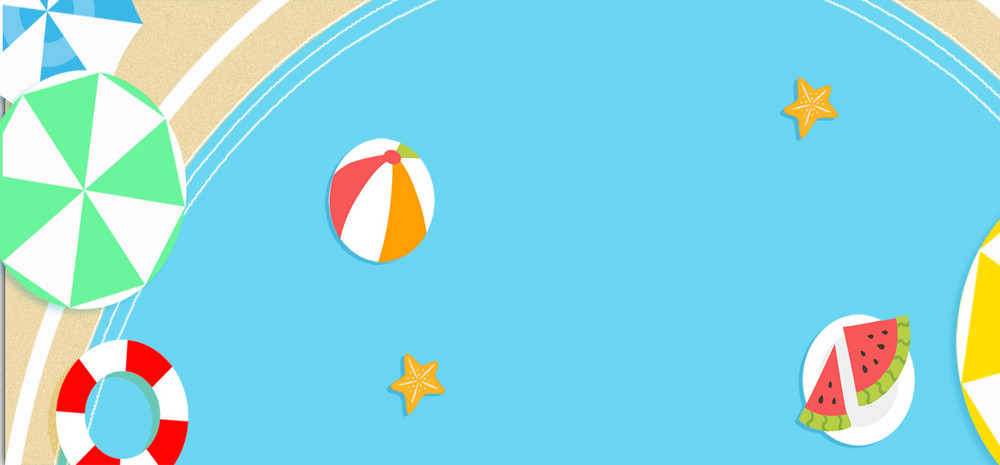 夏日插画背景