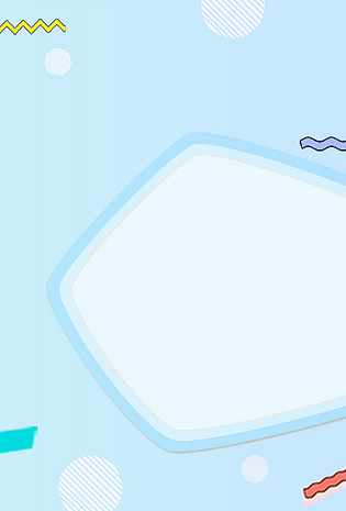 综艺卡通简约小清新背景