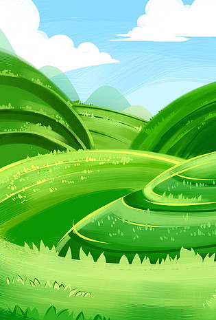 绿色草原背景背景素材 高清绿色草原背景背景图片免费下载 90设计网