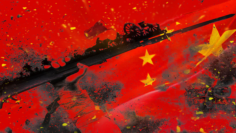 抗战胜利73周年背景海报