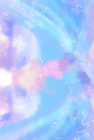 梦幻泡泡海报背景