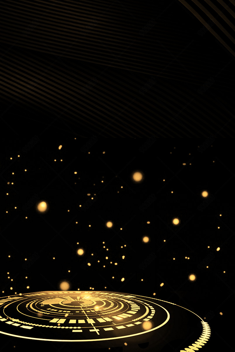 黑色高清创意合成黑金背景素材下载 3545 5315像素psd格式 90设计