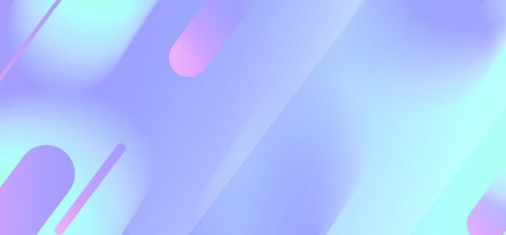 小清新渐变紫色蓝色多边形简约背景