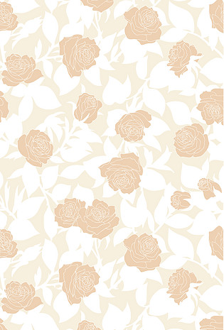 文艺清新花朵底纹平铺海报背景