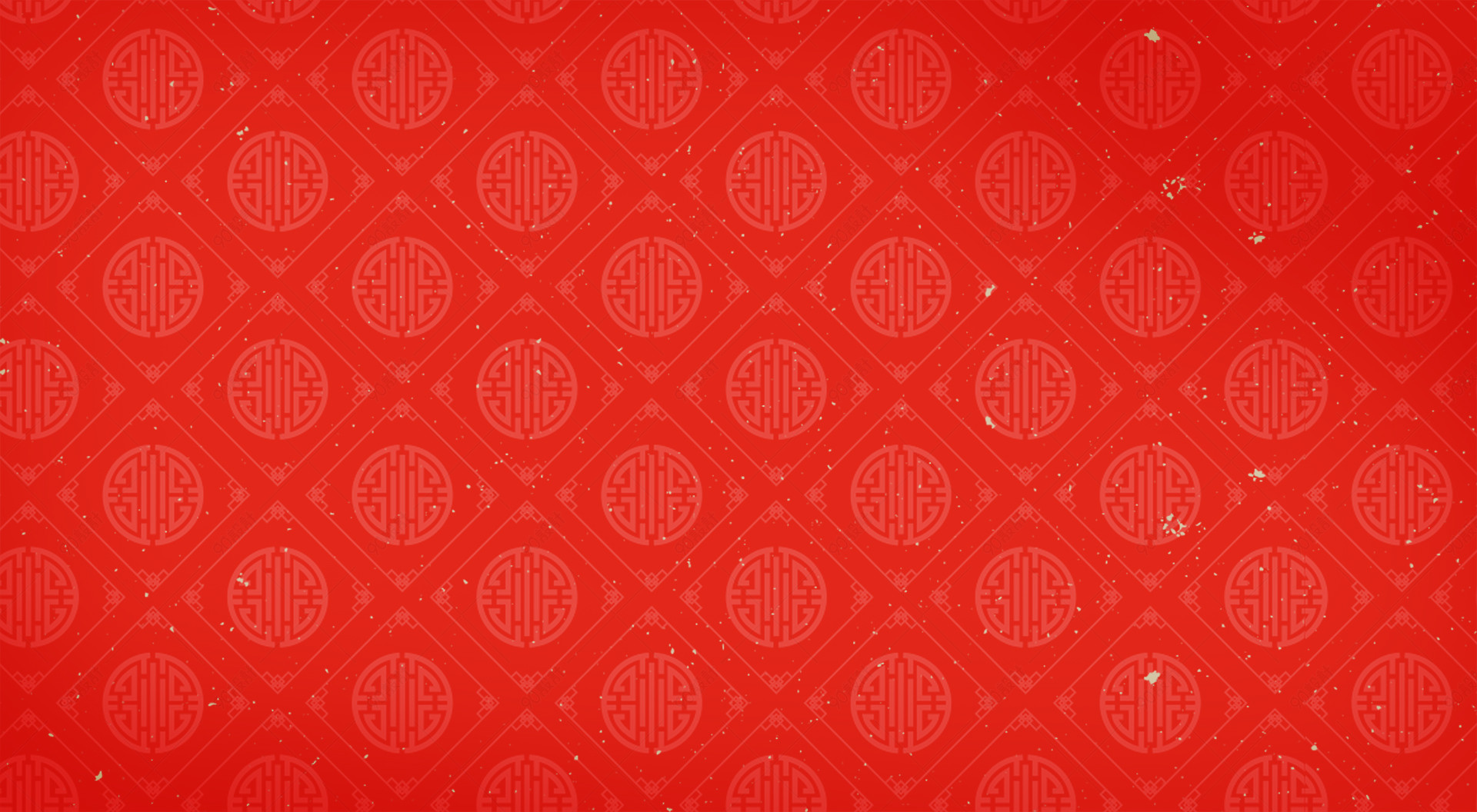 中国风红色花纹背景【电商背景psd】-90设计网