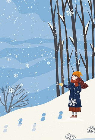 冬天海报背景素材_高清冬天海报背景图片免费下载-90设计网