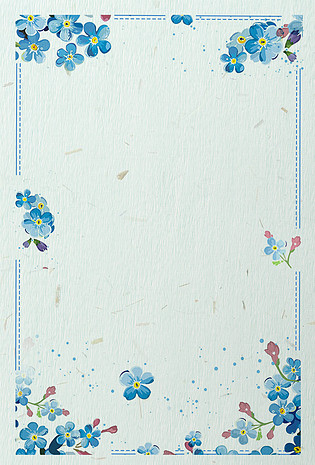 小清新鲜花背景