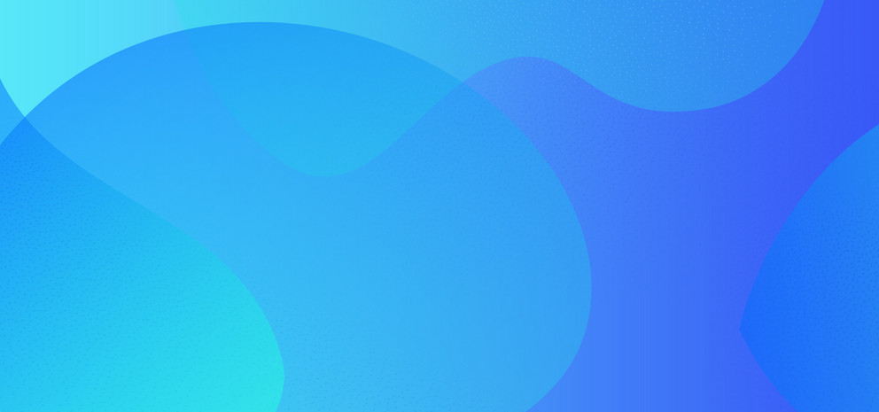 简约蓝色渐变几何大气背景banner