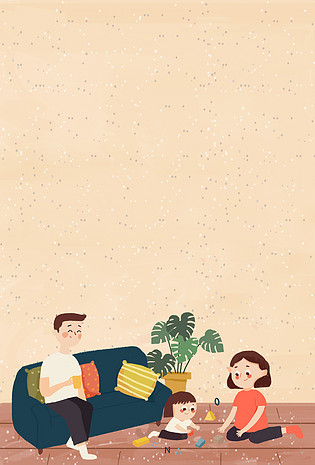 假期陪伴家人温馨日常海报