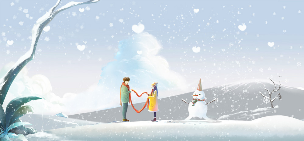 冬天下雪背景素材 高清冬天下雪背景图片免费下载 90设计网