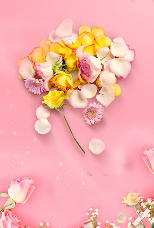 海报banner已下载3次1920x1200浪漫520情人节花瓣海报已下载3次1920x