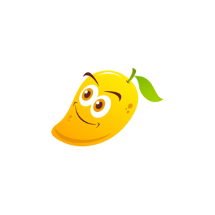 卡通芒果模板