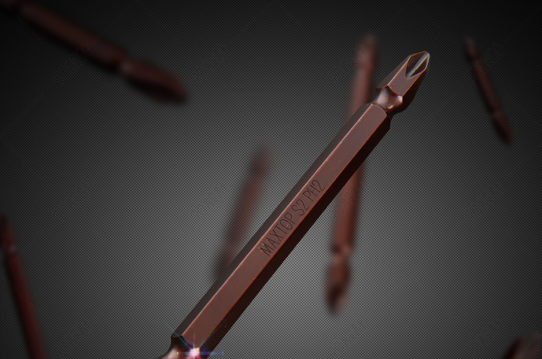 炫酷创意家装十字电动螺丝刀批头详情页 