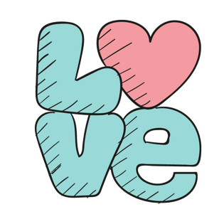 love艺术字体图片大全