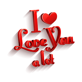 我爱你英文pngpsd2000*2000情人节我爱你英文艺术字