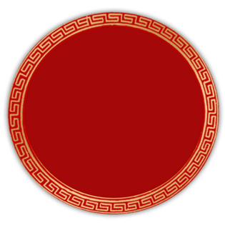 中国风圆形图案图片大全