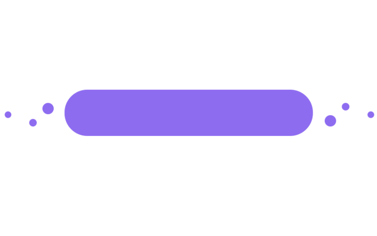 紫色圆点圆角矩形边框