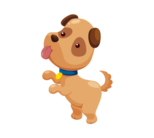 可爱的卡通小狗图片大全