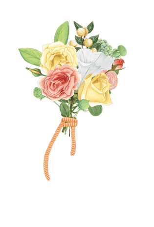 鲜花漫画图片大全