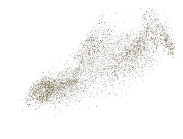 黄色沙子飞溅效果装饰pngpsd2000*2000金色的漂浮沙子pngpsd2000*2000