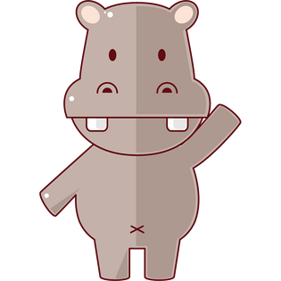 可爱河马图片大全