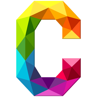 个性几何拼接英文字母apngpsd2000*2000卡通可爱彩色字母kpngpsd2000*