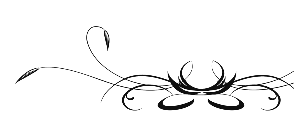 手绘欧式古典花纹分割线