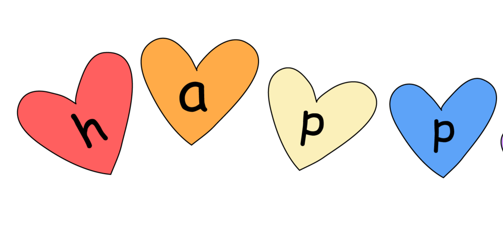 happy艺术字图片大全