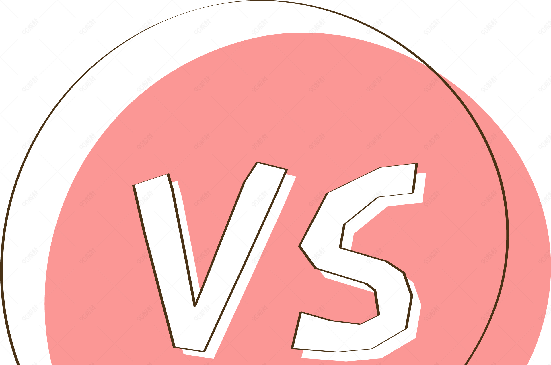 卡通手绘vs边框