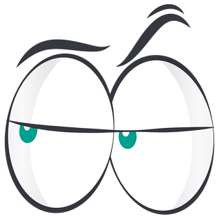 卡通漫画眼睛表情