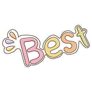 卡通best艺术字体