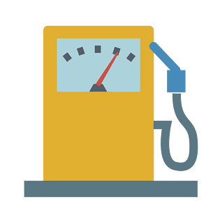 卡通加油箱图标