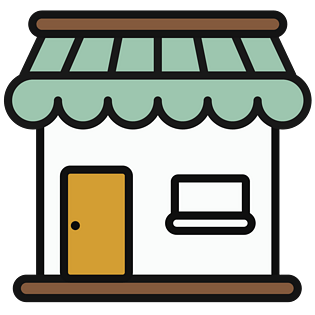 2000*2000卡通电商店铺古风灯笼3d元素设计pngpsd2000*2000紫色商店图