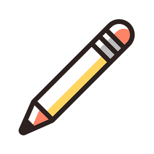 卡通精美图标铅笔