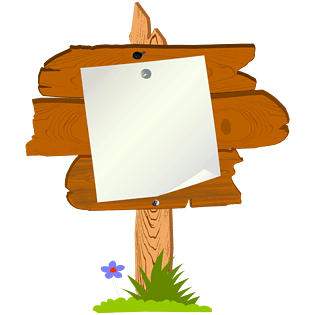 卡通实木指示牌边框