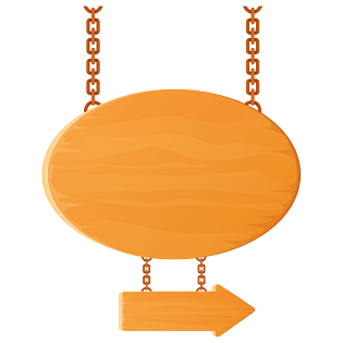 卡通实木指示牌边框